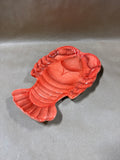 Red Lobster Ceramic Dish