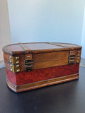 Old Fashioned Style Suitcase Keepsake Box
