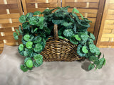 Faux Greenery in Basket