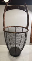 Vintage Wicker/Wire Basket or Lantern