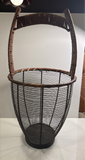 Vintage Wicker/Wire Basket or Lantern