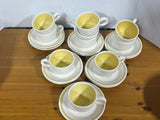 Franciscan Earthenware Hacienda Gold Dish Set, 60 pc