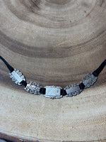 Sterling Engraved WWII Forget Me Not Bracelet
