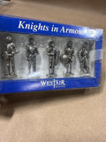 (A) Westair Knights In Amour Miniatude Figurines