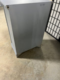 Gray Painted Nightstand with 3 Drawers