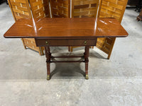 Petite Drop Side Library Table with Drawer