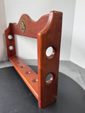 Wooden Golf Club & Ball Hanging Display