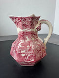 (MM) Mason’s England Vista Pink China 32oz Hydra Jug (2 AVAILABLE—PRICED INDIVIDUALLY AT $35 EACH)