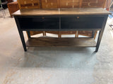 Two Tone Entertainment Console