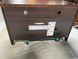 Dark Wood Tone TV Console***HEAVY ITEM*** READ DETAILS ON PICK UP POLICY***