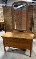 Antique Dresser with Mirror