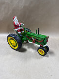 Santa Riding John Deer Tractor READ DESCRIPTION
