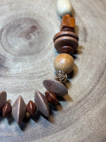 Wood Beaded Necklace