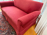 Red Sofa, Unbranded***HEAVY ITEM***READ DETAILS ON PICK UP POLICY***