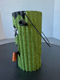 Glittery Frankenstein Metal Tea Light Candle Luminary