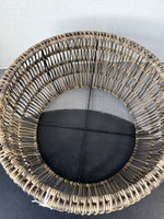 House & Garden Vietnam Open Loop Rattan Round Basket