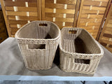 Pair of Baskets, (F)