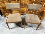 Mid Century Modern Style Chairs, Set of 2, **Read Description for Details on Condition**