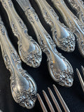 87-Piece Gorham Melrose Sterling Silver Flatware in Box