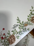 Holiday Fruit Lenox Williamsburg Cork Back Placemats - Set Of 6 (G)