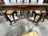 ***AS IS***Table with (4) Antique Chairs***HEAVY ITEM***READ DETAILS ON PICK UP POLICY***