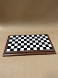 Stock Car Display With Checker And Mirror