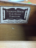 Sterling House Early American Furniture Chest on Chest, by Jamestown Sterling Corp.***HEAVY ITEM***READ DETAILS ON PICK UP POLICY***