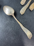 6-Piece R. Wallace & Sons Ivanhoe Sterling Silver Spoons
