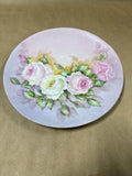 Floral Hand Painted Decorative Plate (A)