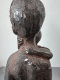 Signed Leonardo Art Works Mother & Child Sculpture
