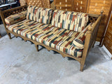 Drexel Vintage Sofa Daybed with Distinctive Latticework Frame***HEAVY ITEM***READ DETAILS ON PICK UP POLICY***