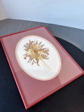 Framed Pressed Flowers Art