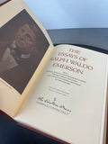 The Essays of Ralph Waldo Emerson 1979 Easton Press Hardcover Book Bound in Genuine Leather