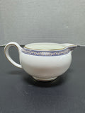 (H) Wedgwood England Palatia R4700 Greek Key Bone China 146 Shape Creamer