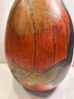 Karenlee Spencer Hand Painted Witch Gourd