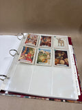American Girl Trading Cards And Binder