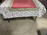 Williams Sonoma Floral Print Table Cloth, 52"x50"