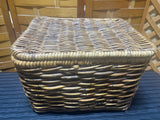 Sturdy Wicker Basket with Lid