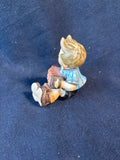 Goebel Hummel Boy w/ Accordion Figurine West Germany