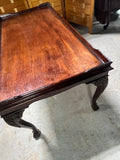Lightweight Coffee Table with Carved Legs