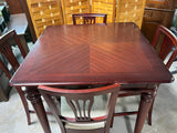 High Top Game Table with (4) Chairs***HEAVY ITEM***READ DETAILS ON PICK UP POLICY***