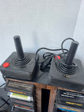 Atari Tele-Games Video Arcade System with Controllers, Games, Manuals & Accessories