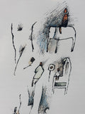 “Growing with the Strange Person” Print by Witold Kaczanowski; Signed & Numbered (69/100)