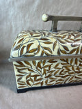 Leafy Ornate Chest With Dome Shaped Lid