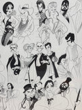Live from the Met Poster; Al Herschfeld