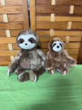 Sloth Plush Lot B, 2 pc