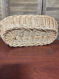 Oblong Basket W/Handless