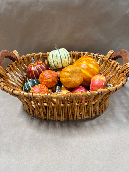 Fall Lot With Basket — 13 Pieces