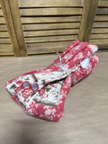 Multi Color Floral Quilt Style Williams Sonoma Round Table Cloth