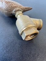 Solid Brass Vintage Quail Spigot (2 AVAILABLE—PRICED INDIVIDUALLY AT $35 EACH)